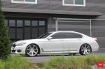 BMW 740Li xDrive on Vossen Wheels (CV7) 2017 года